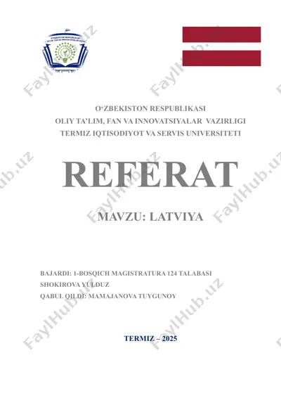 referat: latviya — DOCX