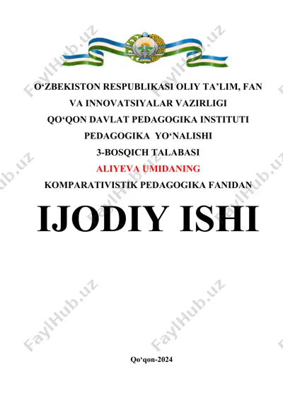 singapur ta'lim tizimi taqdimoti — DOCX