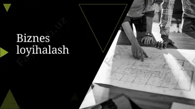 biznes loyihalash — PPTX