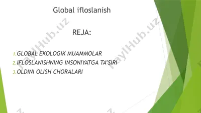 global ifloslanish — PPTX