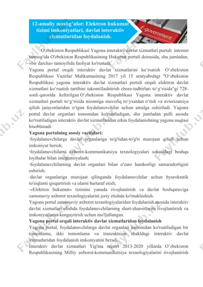o‘zbekiston respublikasi yagona interaktiv davlat xizmatlari portali (my.gov.uz) — DOCX