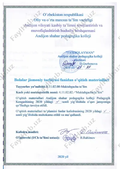 o‘rta professional ta’limning — DOCX