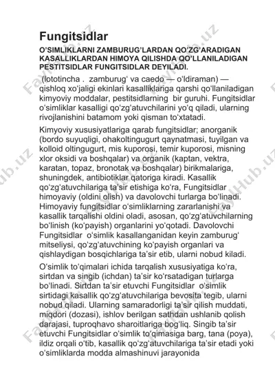 fungitsidlar — DOCX