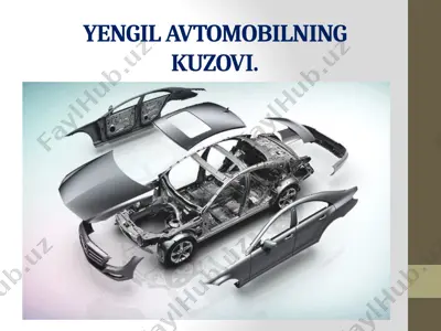 yengil avtomobilning kuzovi — PPTX