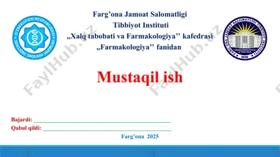 nootroplar va serebroprotektorlar. taqdimot 10 bet. — PPT