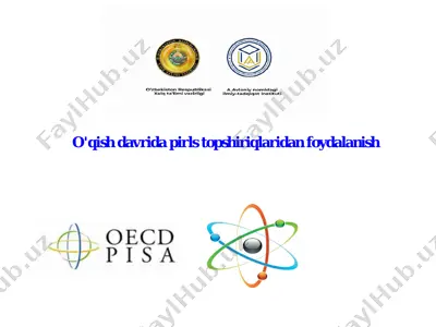 pirls va timss xalqaro tadqiqotlari prezentatsiyasi — PDF