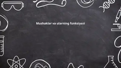 mushaklar va ularning funksiyasi — PPTX