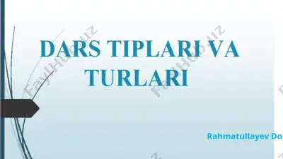 ta’limni tashkil etish shakllari — PPTX