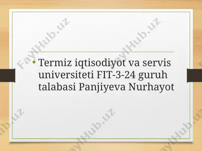diniy fundamentalizm, radikalizm va terrorizm — PPTX