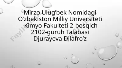 korrupsiyaga qarshi kurashish — PPTX