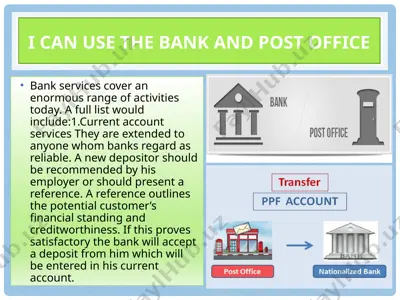 bank xizmatlari — PPTX
