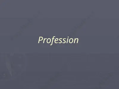 profession — PPTX