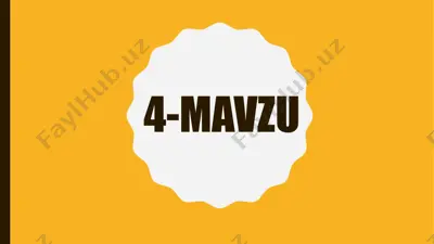 kasb tanlashga yo'llashning mohiyati va mazmuni — PPT