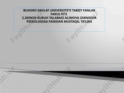 kuzatish, suhbat, inson faoliyaining tahlil qilish metodlar sifatida — PPTX