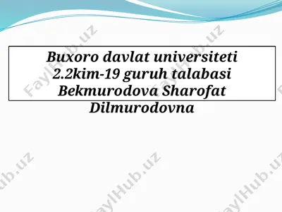 elektrolitik dissotsiatsiyalanish nazariyasi — PPTX