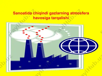 neft va gaz sanoatida chiqindi gazlarning atmosfera havosiga tarqalishi — PPT