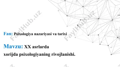 psixologiya — PPTX