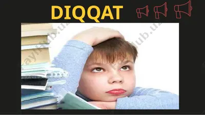 diqqatning turlari va xususiyatlari — PPTX