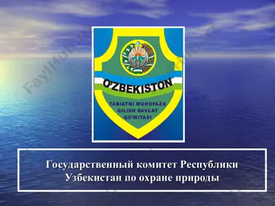 государственный комитет республики узбекистан по охране природы — PPT