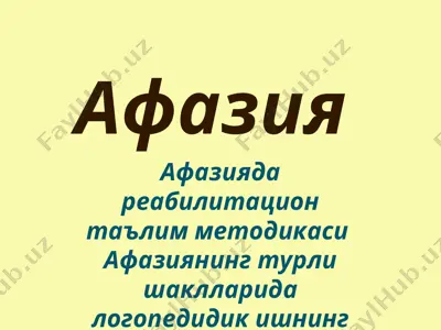 афазия — PPTX