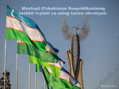 o’zbekiston respublikasining tashkil topishi va uning tarixi — PPTX
