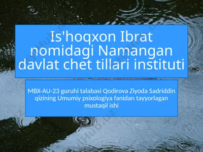 is'hoqxon ibrat nomidagi namangan davlat chet tillari instituti — PPTX