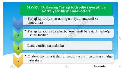 xalqaro xalqaro moliya — PPTX