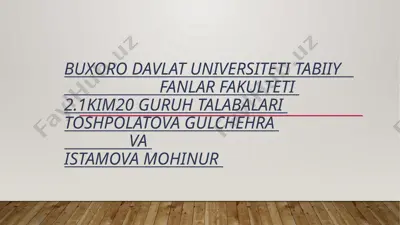 simmetriya turlarini sistematikasi. kristallarning stereografik proyeksiyasi — PPTX