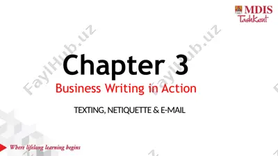 business writing in action — PPTX