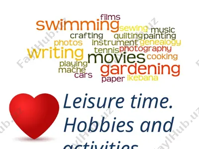 - teglar: watching tv, reading, cooking, playing football, playing basketball, playing tennis, going swimming, going jogging, going climbing, doing boxing, doing judo, doing yoga — PPTX
