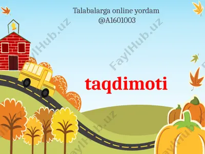 talabalarga online yordam — PPTX