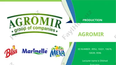 agromir production company — PPTX