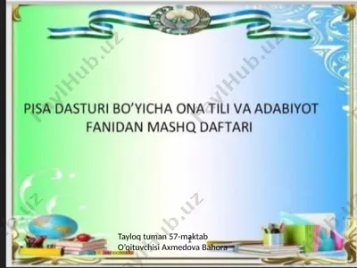 greta tunberg va tayloq tuman 57-maktab — PPTX