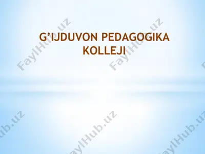 word matn muharririda ishlash asoslari — PPTX