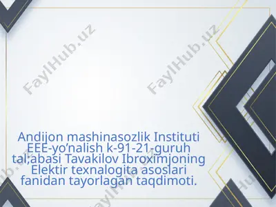 magnit impuls qurulmalari — PPTX