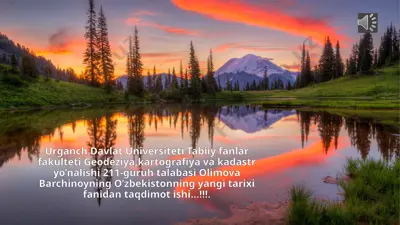 o'zbekistonning yangi tarixi fanidan taqdimot ishi — PPTX