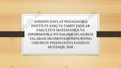 pedagogik qobiliyatlar — PPTX