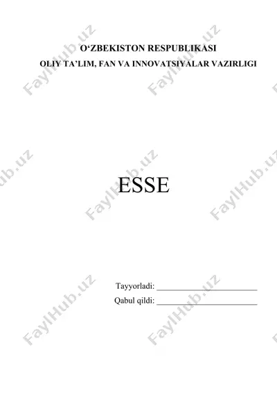 ayrimlar ko’p farzandlilik davlat va jamiyat taraqqiyoti uchun foyda keltiradi desa, boshqalar oilada farzand tarbiyasiga e’tibor yaratib bo’lmaydi. esse — DOCX