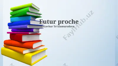 futur proche — PPTX