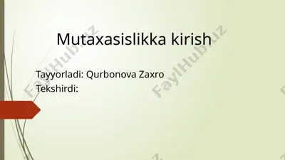 farmasevtik ishlab chiqarish korxonalari va ularning turlari — PPTX