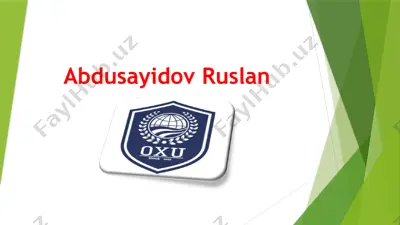 sport psixologiyasi mashg'ulot va musobaqa jarayonlarining ajralmas qismi — PPTX