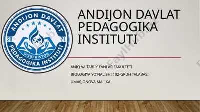 yetuklik va keksalik davrining psixologik xususiyatlari — PPTX