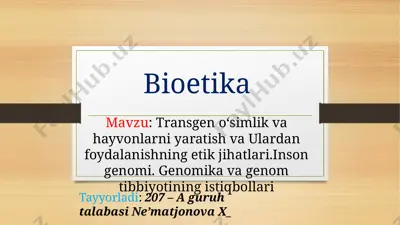 bioetika — PPTX