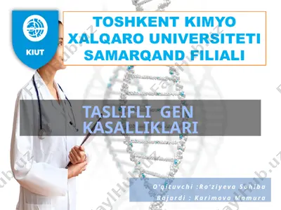 irsiy kasalliklar — PPTX