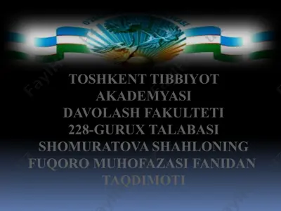 xalqaro terrorizm va aholi muhozasasi — PPTX