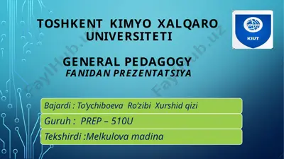estetik tarbiya — PPTX