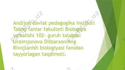 biologik membranalar haqida taqdimot — PPTX