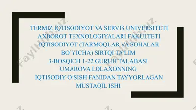 xususiy kapital samaradorligini oshirish — PPTX