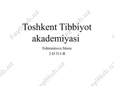 antimikrob vositalar — PPTX