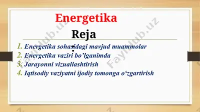 energetika — PPTX